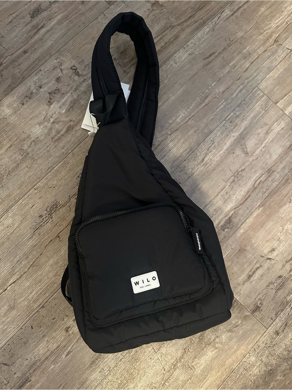 WILO Black Sling Bag for Women